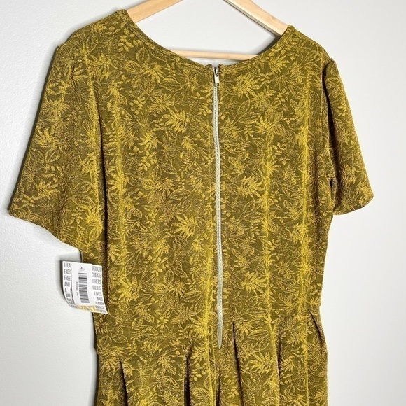 Lularoe Amelia gold/Black NWT Sz 3XL - Picture 4 of 8